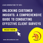 Unlocking Customer Insights A Comprehensive Guide to Conducting Effective Client Surveys-DOTCOMBARON - Dahlan Baron